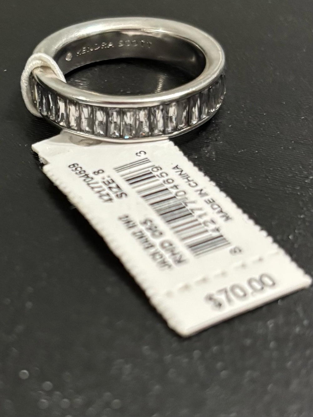 Kendra Scott Crystal Band Ring - Picture 6 of 8